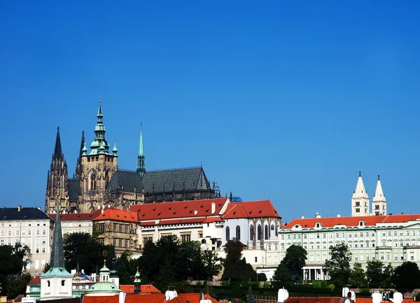 Şehir manzara Prag, Çek Cumhuriyeti. — Stok fotoğraf