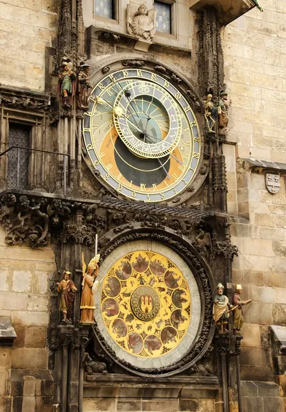 Praga reloj asronómico . — Foto de Stock