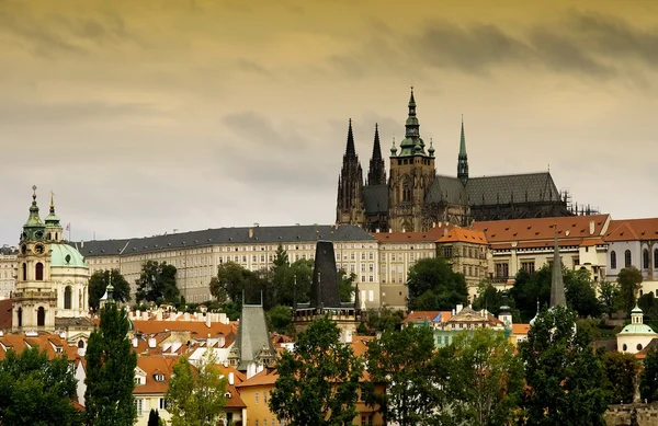 捷克布拉格城市景观. — 图库照片