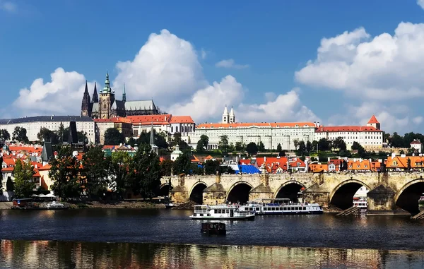 Şehir Prag manzara. — Stok fotoğraf