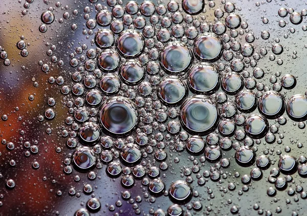 Oil on water. — Stock Photo, Image