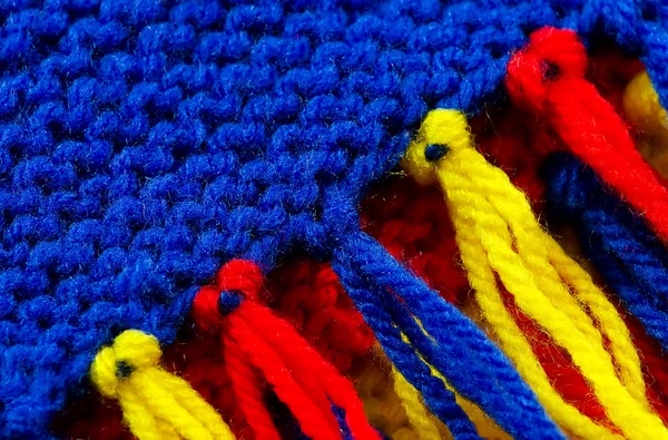 Lã de tricô . — Fotografia de Stock