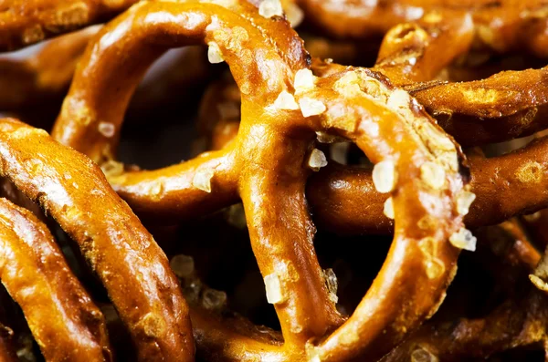 Salted pretzels. — Stock Photo, Image