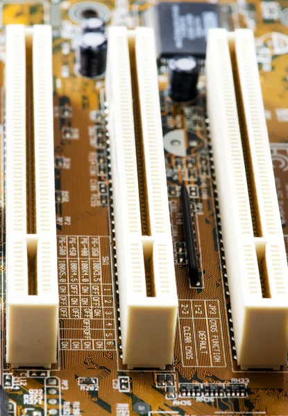 PCI slots. — Stock Photo, Image