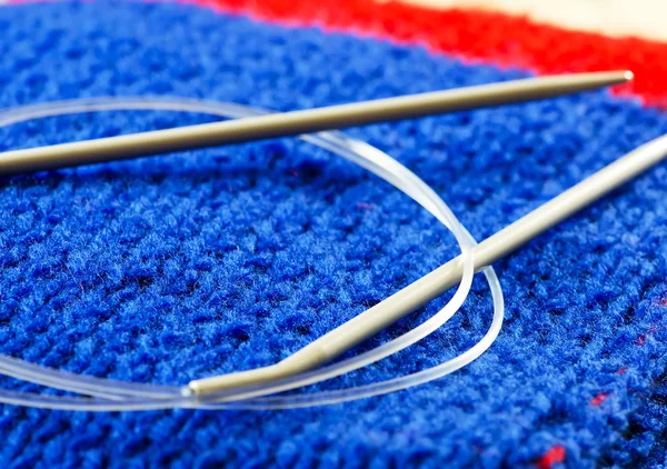 Knitting needles. — Stock Photo, Image