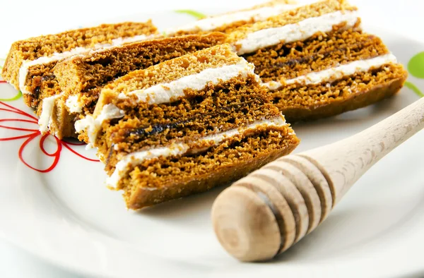 Honigkuchen. — Stockfoto