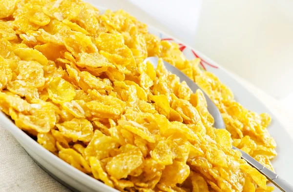 Corn flakes. — Stock Photo, Image