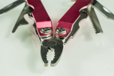 Çoklu araç isloated beyaz arka plan üzerinde kapat