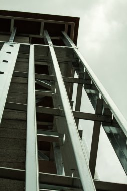 yapı malzemeleri inşaat iş sitesi demir