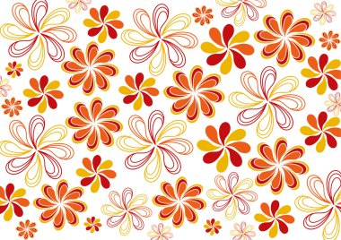 çiçek pattern