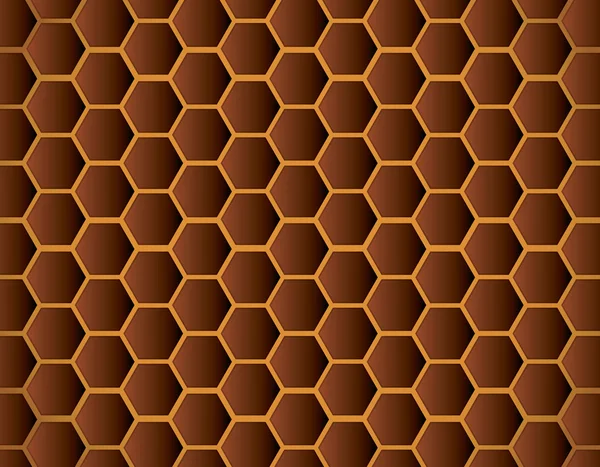 Méhsejtszerkezetű minta — Stock Fotó