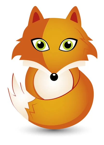 Cartoon Fox — Stockfoto