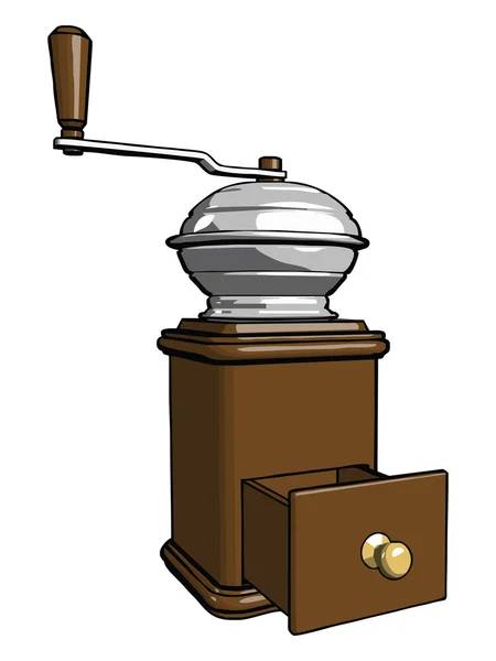 Coffee mill — Stock Vector