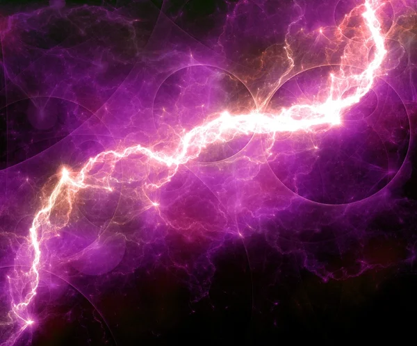 Purple abstract l lightning — Stock Photo, Image