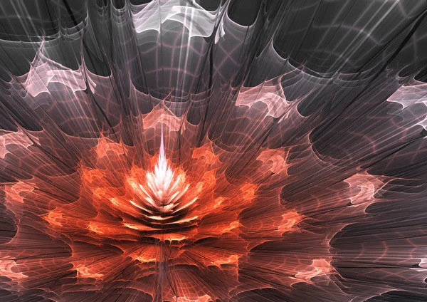 Abstract fractal flower — Stock Photo, Image