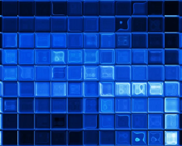 Mavi Mozaik — Stok fotoğraf