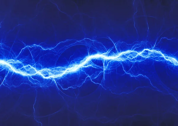 Blue fantasy lightning — Stock Photo, Image