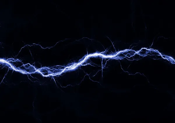 Blue fantasy lightning — Stock Photo, Image