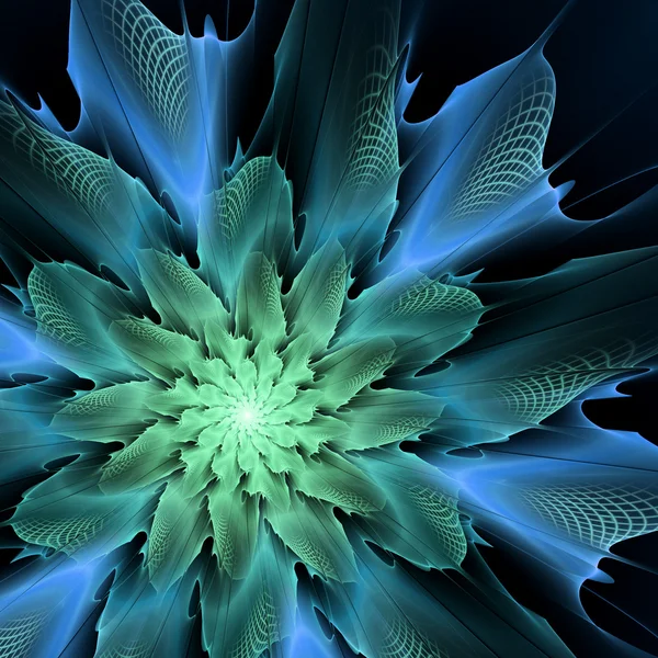 Abstract fractal flower — Stock Photo, Image