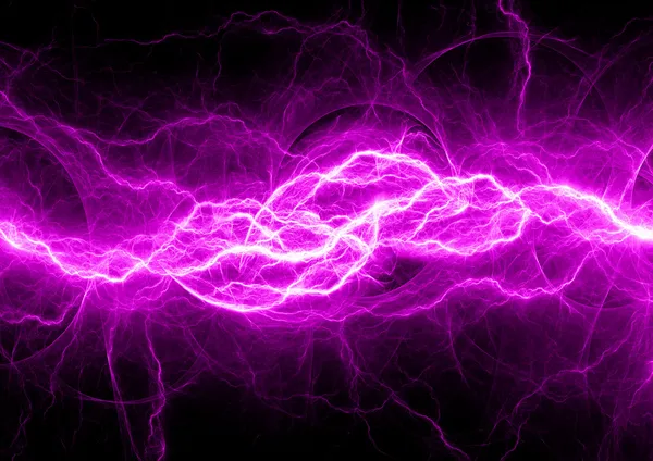 Purple fantasy lightning — Stock Photo, Image