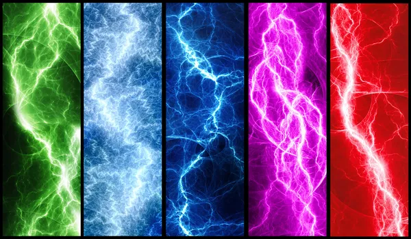 Abstract lightnings — Stock Photo, Image