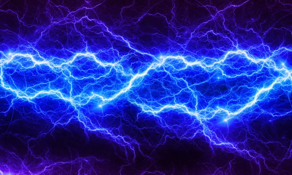 Blue fantasy lightning — Stock Photo, Image