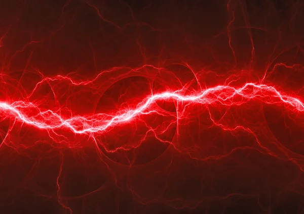 Red fantasy lightning — Stock Photo, Image