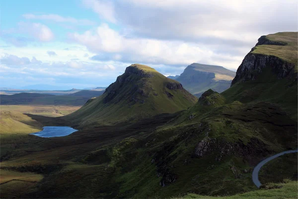 Quiraing Hills of the Isle of Skye Royalty Free Stock Photos