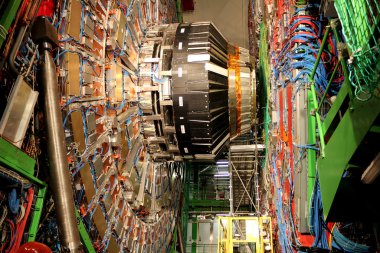 CMS Detector at LHC clipart