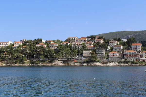 Uitzicht op split stad — Stockfoto