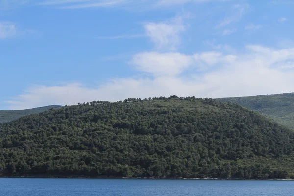 Вид на горы рядом со Сплитом, Хорватия — стоковое фото