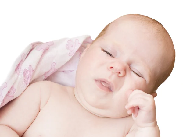 Il bambino si addormenta . — Foto Stock