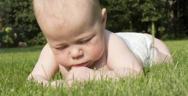 Ritratto del bambino di 4 mesi . — Foto Stock