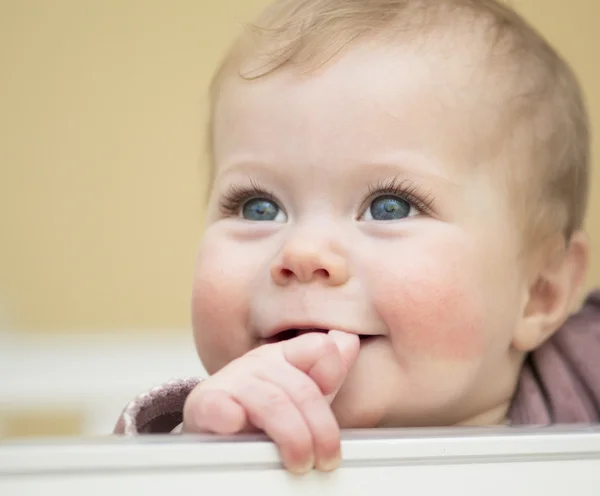 Portrait of the baby of 7 months old. — Stock Photo, Image