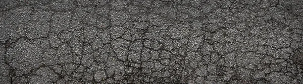 Abstract Panoramic Background Monochrome Texture Cracked Asphalt — Fotografia de Stock