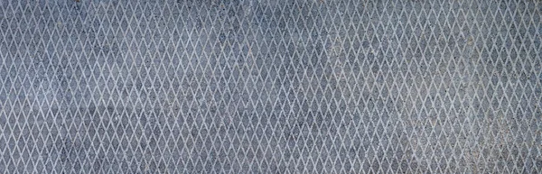 Panorama Surface Concrete Slab Pattern Rhombuses — Fotografia de Stock