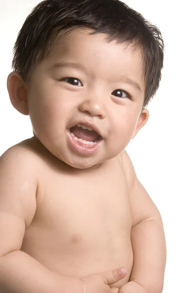 Adorable asian baby — Stock Photo, Image