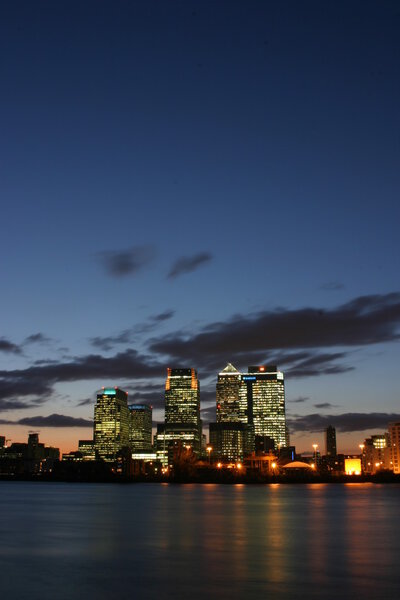 Hong kong city night