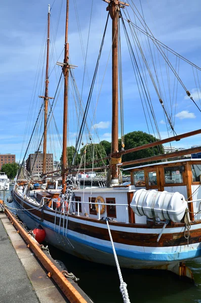 Old Sail boat. Kabenhamn — Stock Photo, Image