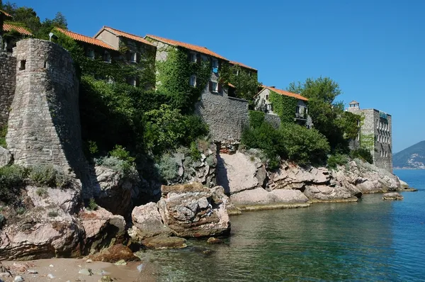 Isla de Sveti Stefan . — Foto de Stock