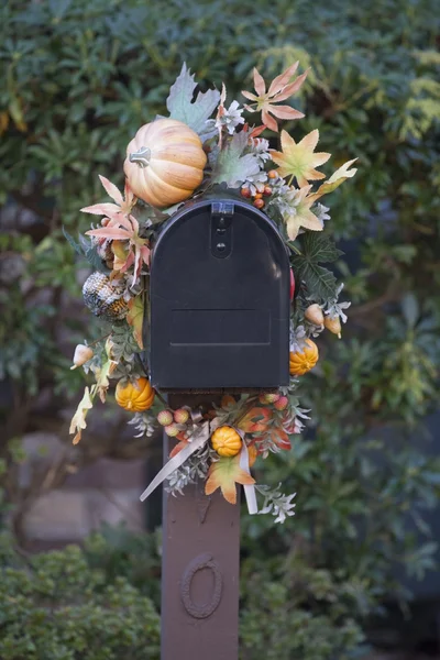 Thanksgiving decoration in the garden. — Stock Photo, Image