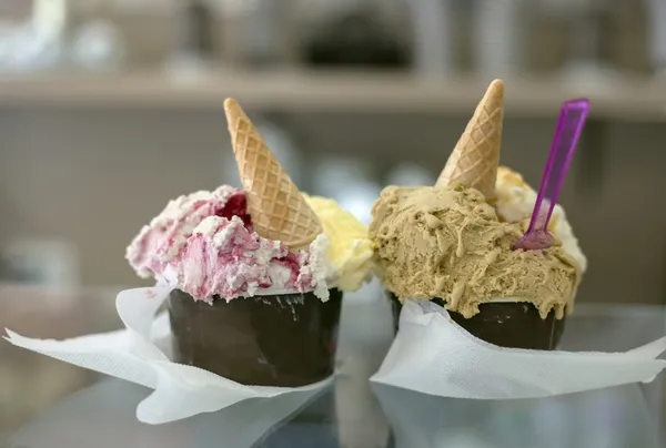 Delicioso helado. — Foto de Stock