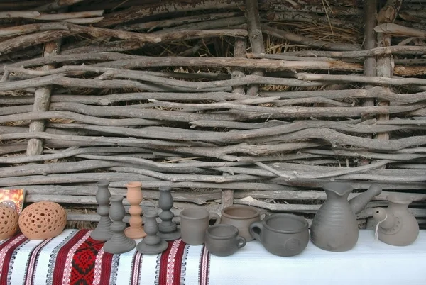 Ukraynalı el yapımı el sanatları ürünleri. — Stok fotoğraf