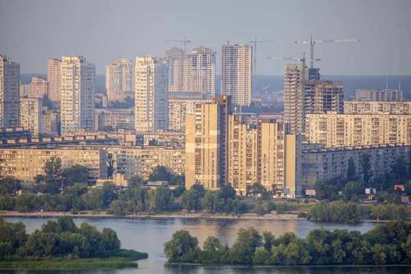New residencial district in Kyiv city. — Stock Photo, Image