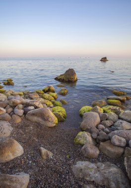 güzel deniz manzarası.