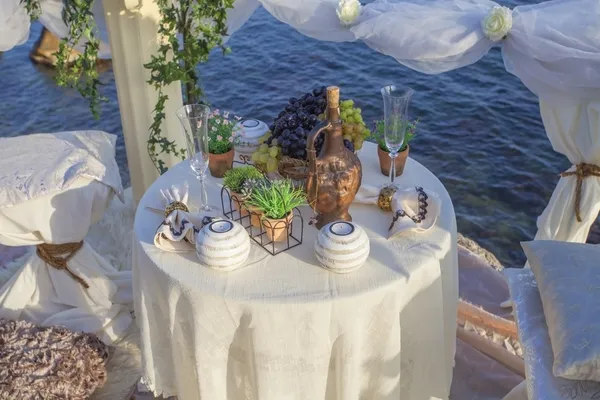 Romantik Tarih için dekorasyon.