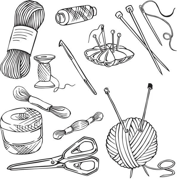 siluet vektör öğeleri el sanatları.