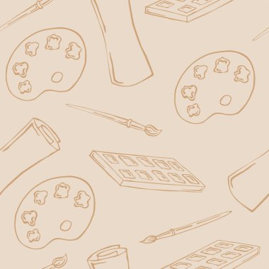 vektör desen sanatsal öğelerle