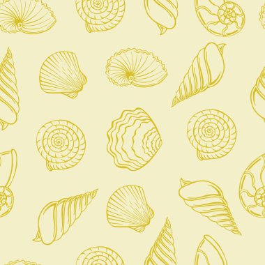 Kabuklu vektör deseni