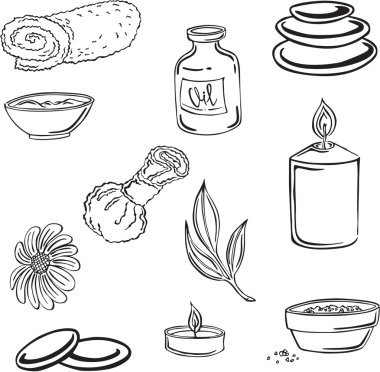 Vector silhouettes çeşitli Ayakkabı